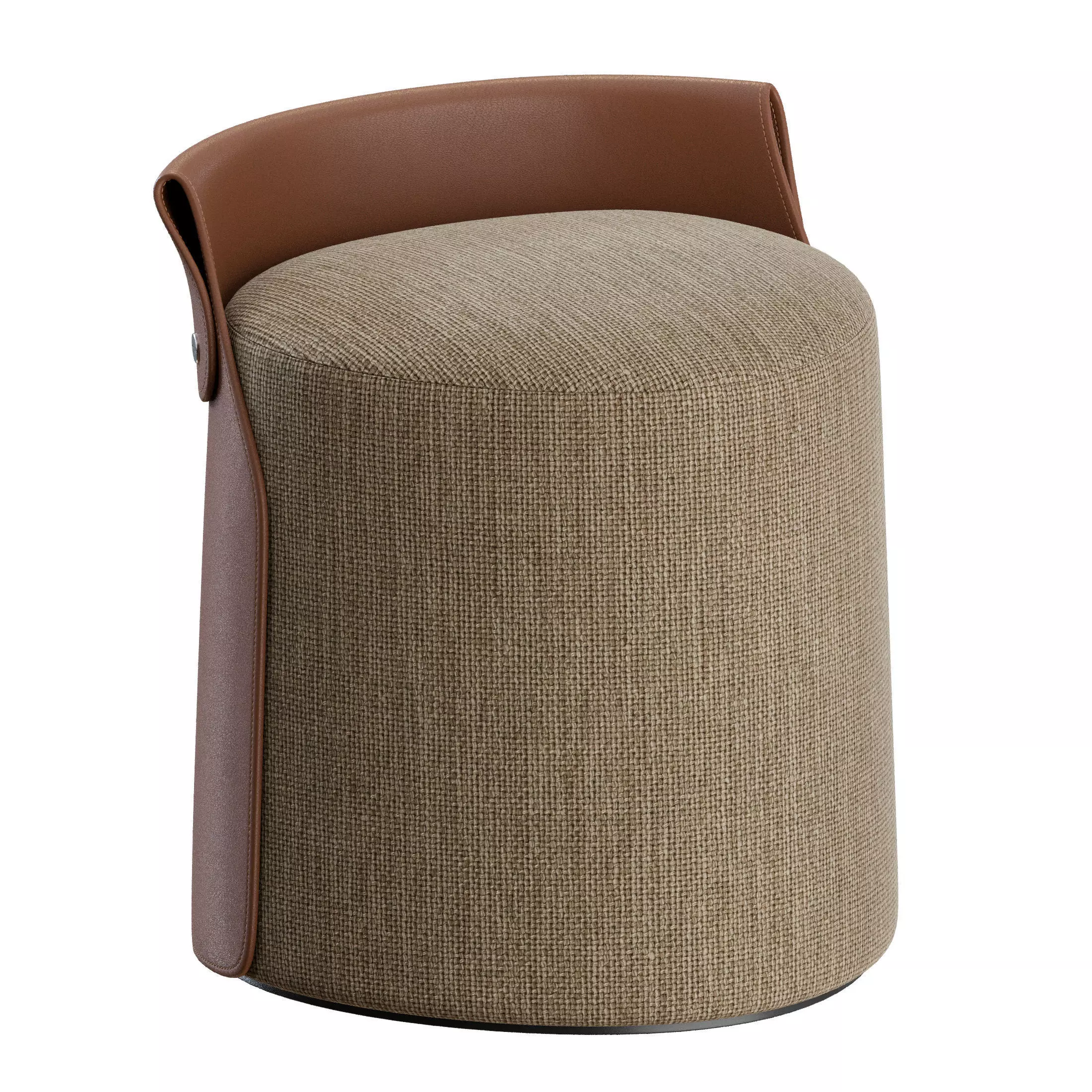 Ozzy Ottoman by Flexform 3D model_7