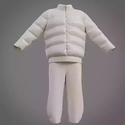 3D Male Apparel - Winter Outfit