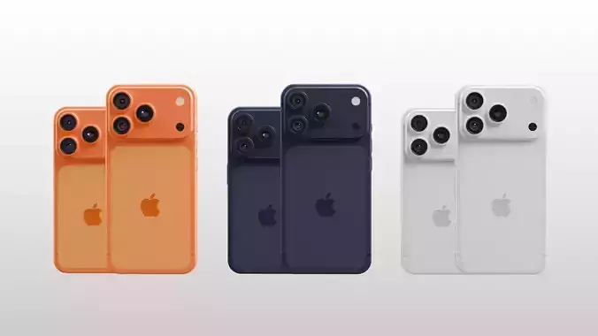 Apple iPhone 17 Pro and Pro Max 2025 All Official Colors