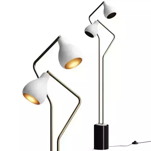 Northern Lights Dumas Twin Floor Lamp