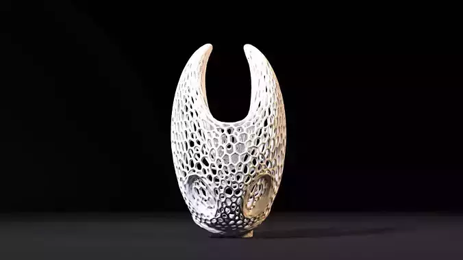 Hornet from Hollow knight Voronoi