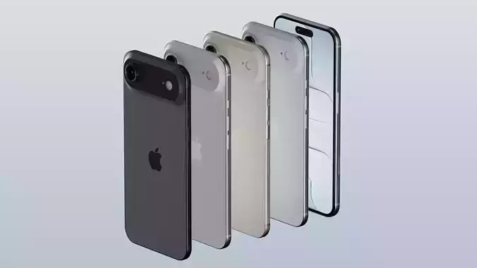 Apple iPhone Air 2025 In All Official Colors and Dimensions