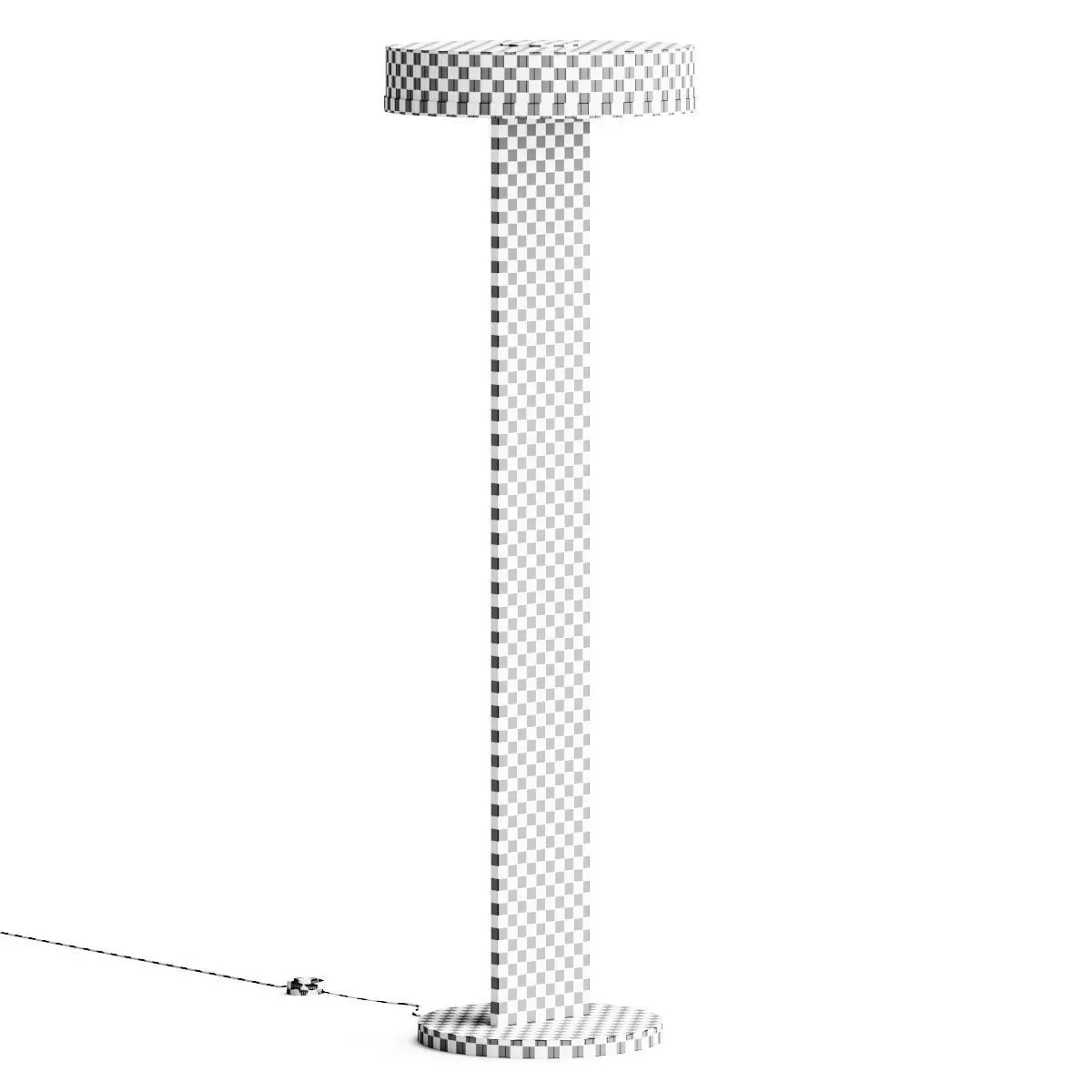 Northern Lights Capri Floor Lamp 3D model_2