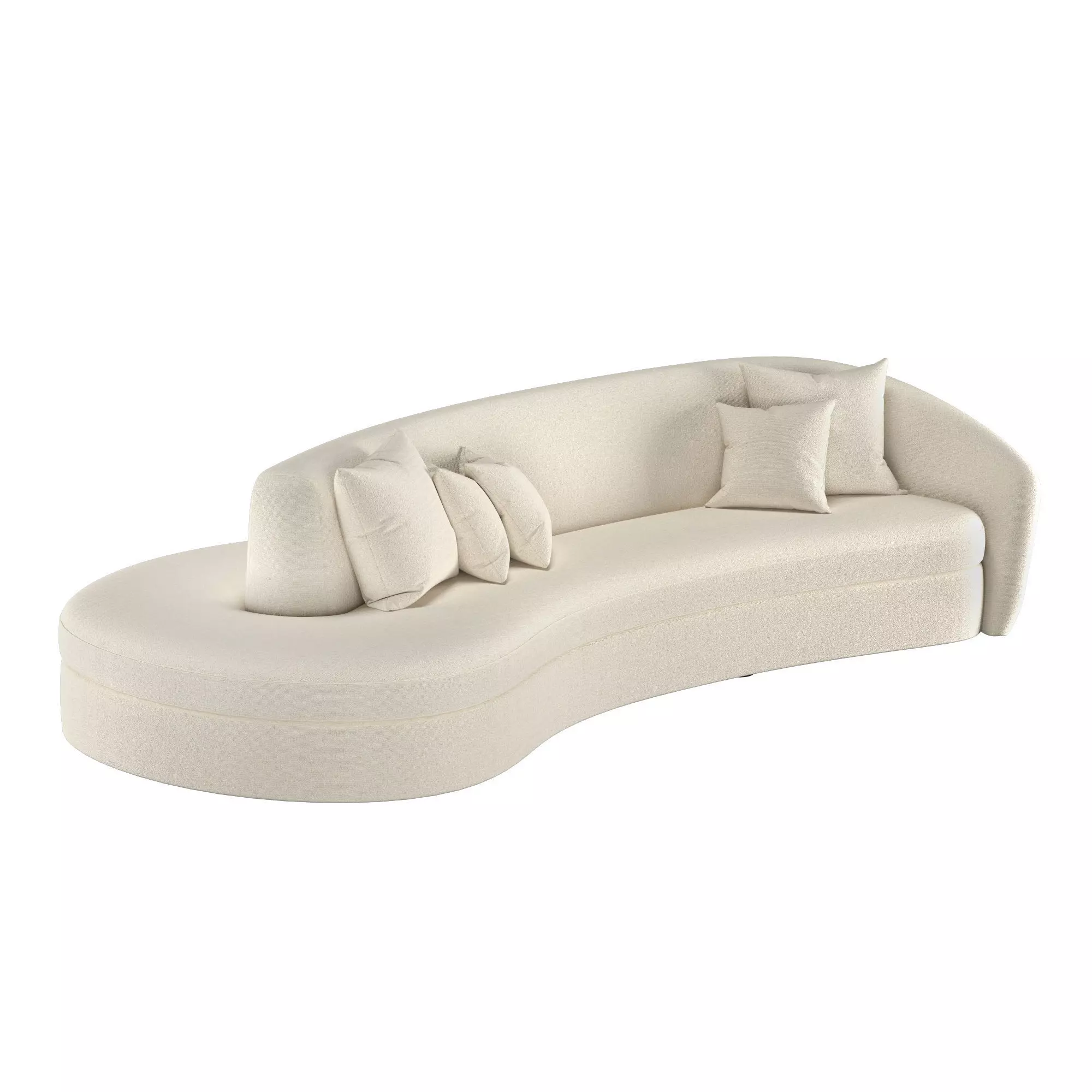 Lobby sofa 013 3D model_1