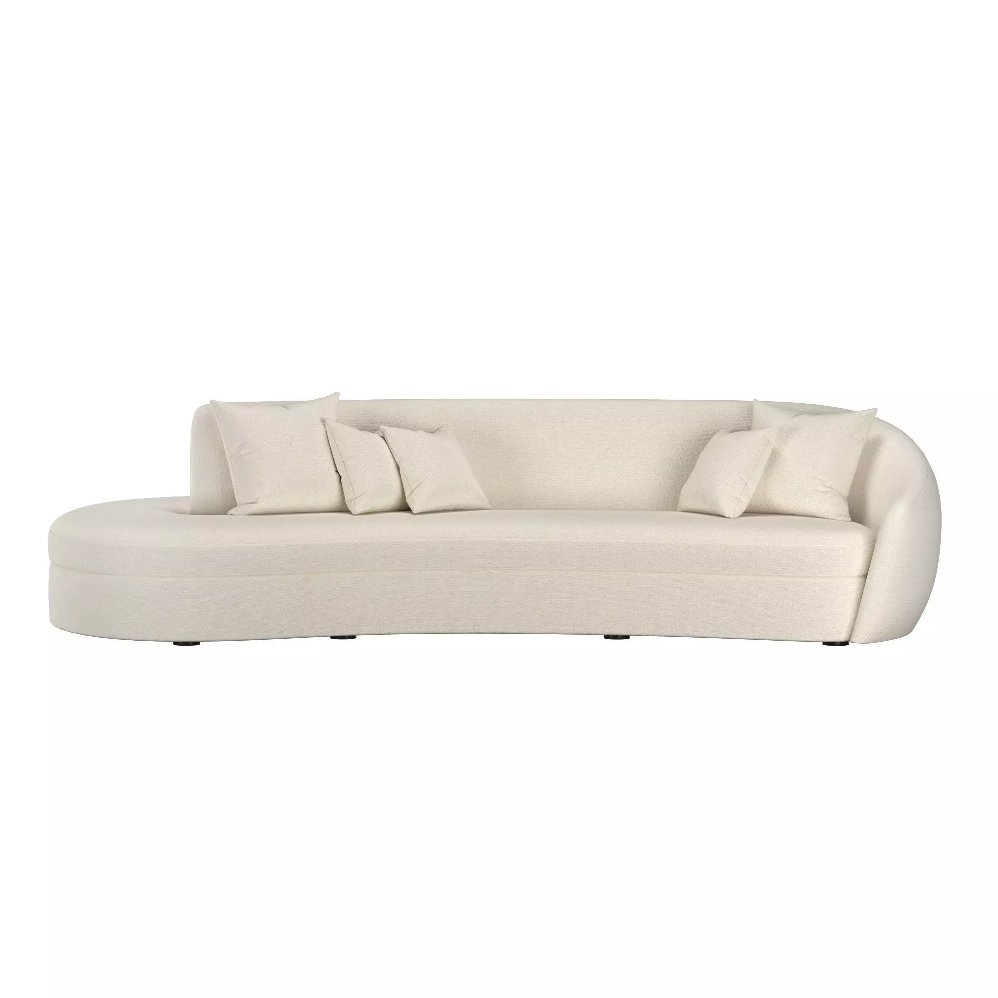 Lobby sofa 013 3D model_2