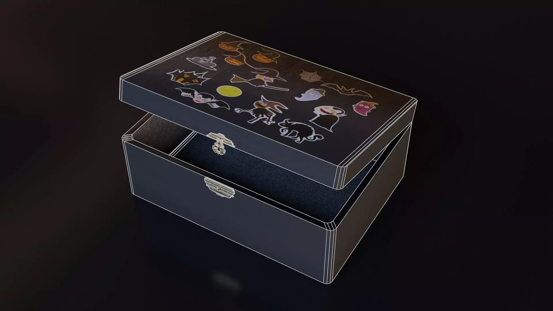 Halloween Pack Low-poly 3D model_21