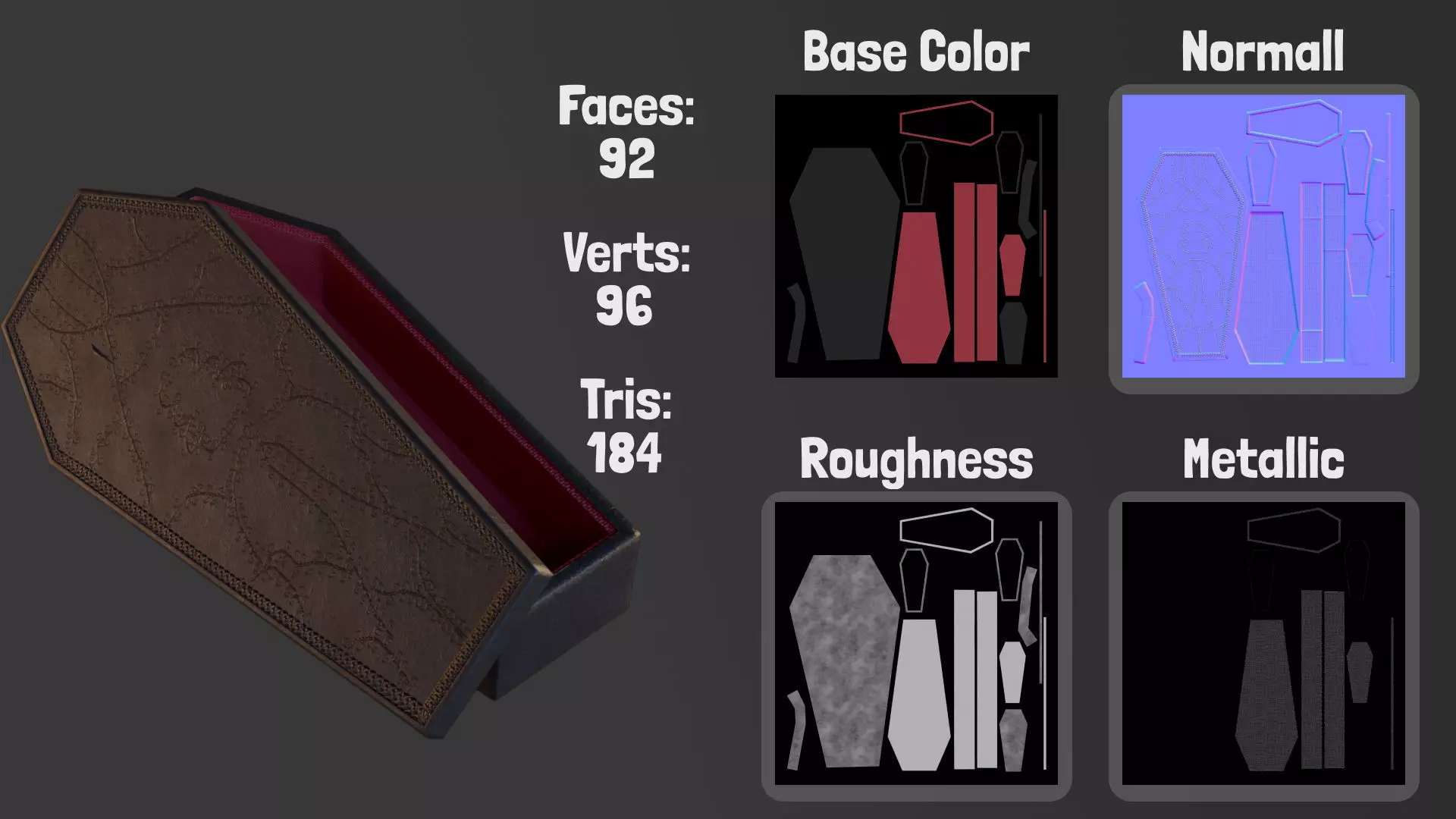 Halloween Pack Low-poly 3D model_6