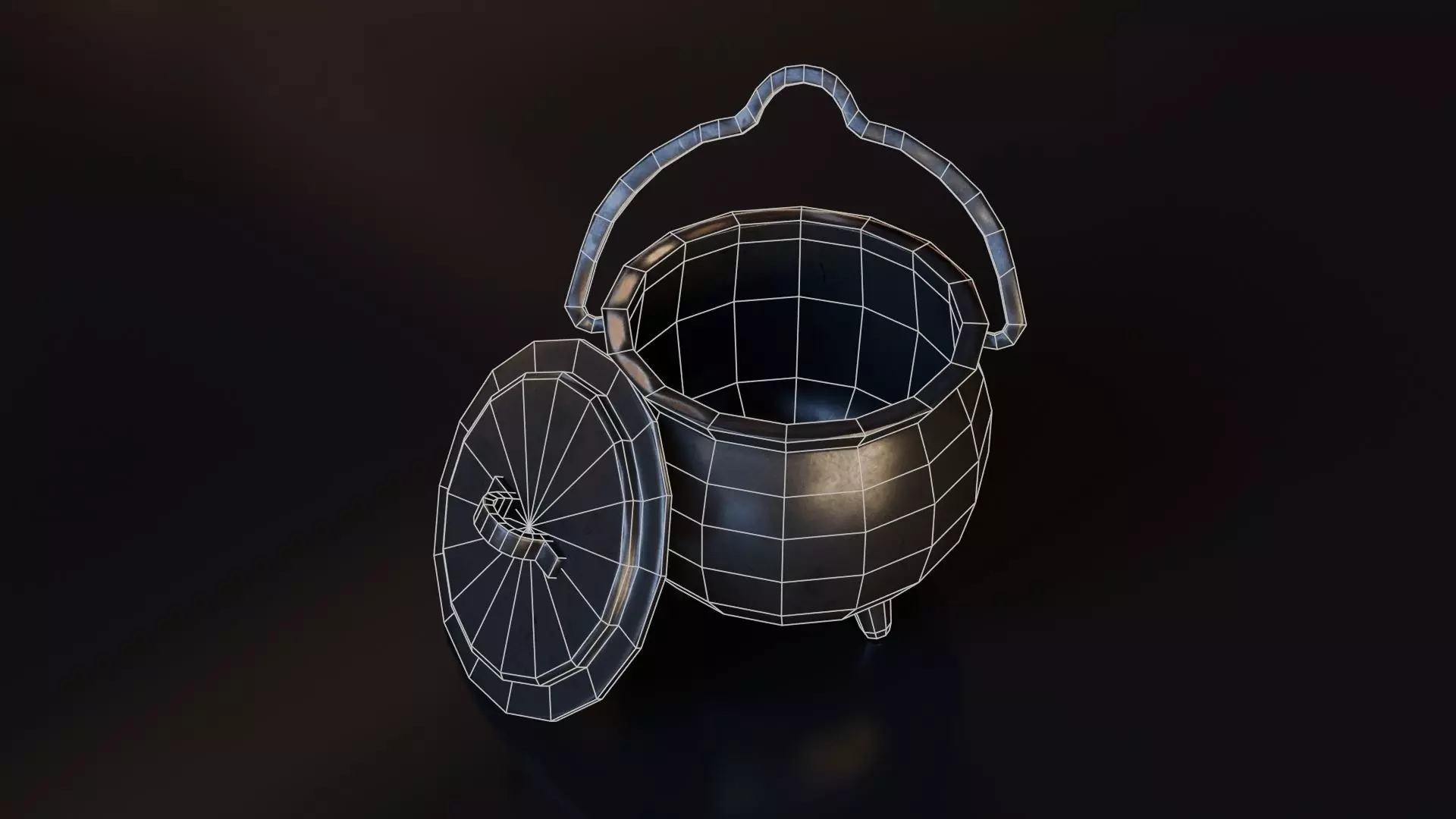 Halloween Pack Low-poly 3D model_17