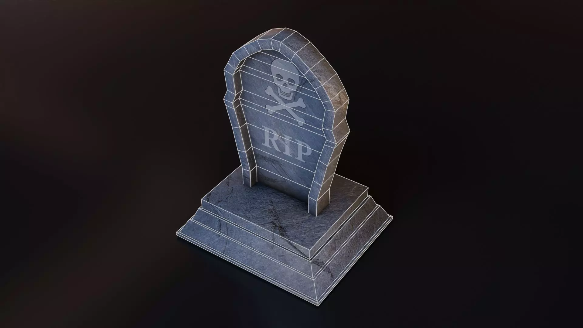 Halloween Pack Low-poly 3D model_15