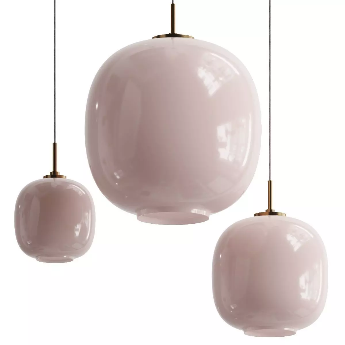 Louis Poulsen VL 45 Radiohus Pendant Lamp 3D model_2