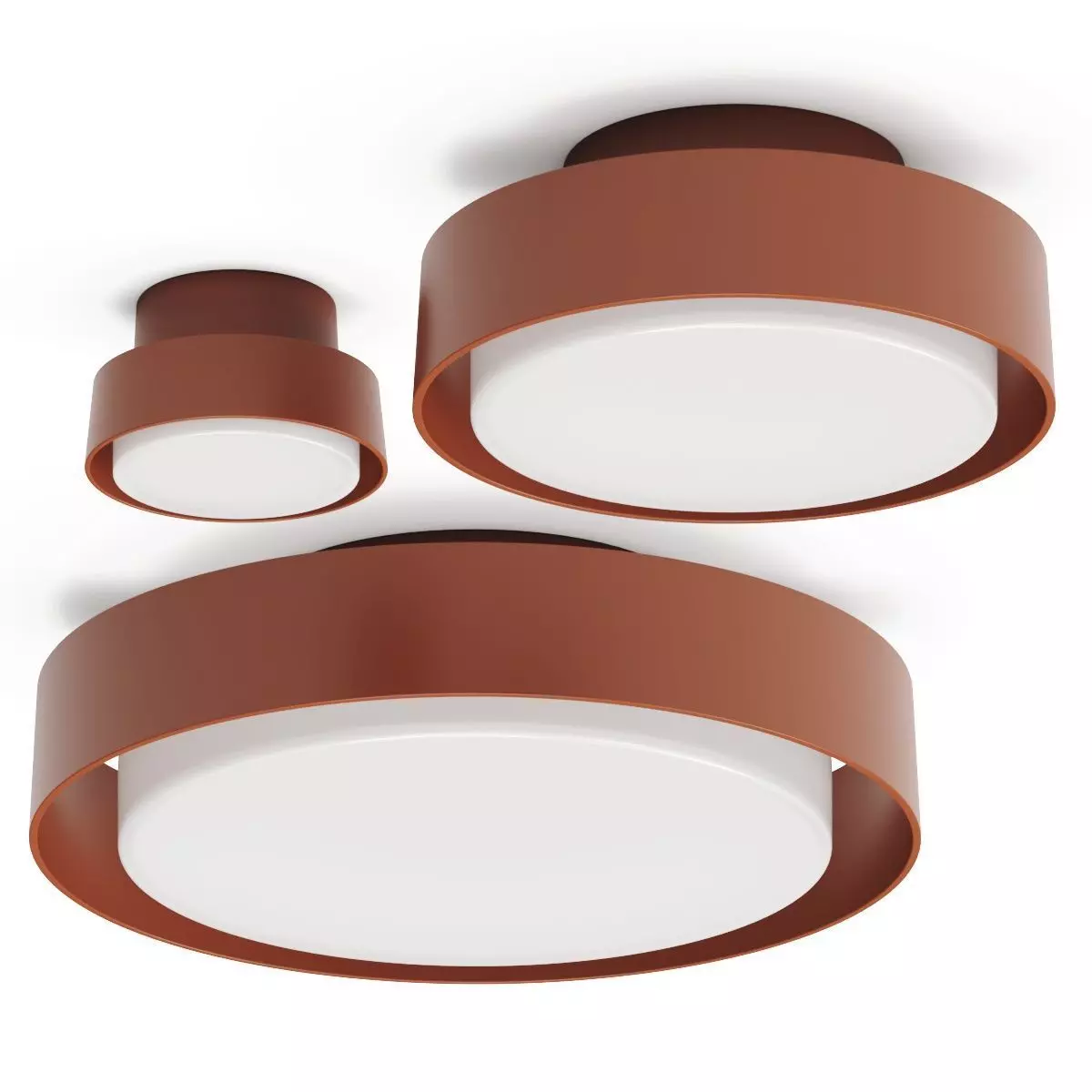 Marset Plaff-on Ceiling Lamp 3D model_2