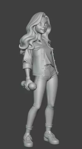 Kelly Clarkson Inspired Figurine 3D print model_7