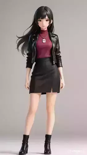 Rei Hino Sailor Mars Inspired Figurine