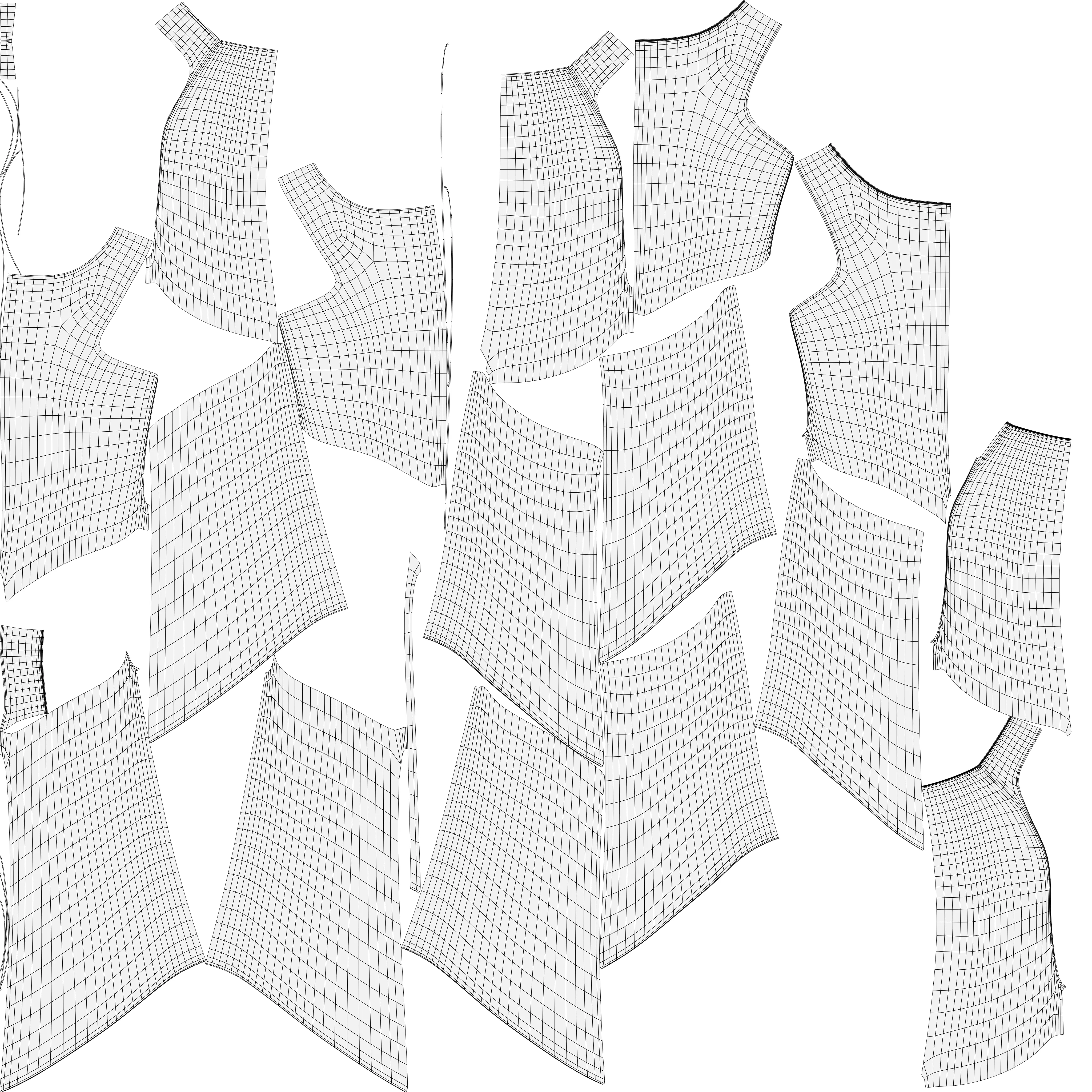 Leather Warrior Armor Game Ready PBR 3D Asset Low Poly Blender Low-poly 3D model_4