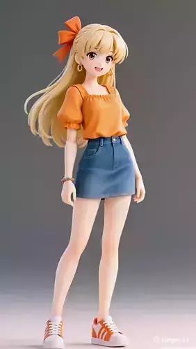 Minako Aino Sailor Venus Inspired Figurine