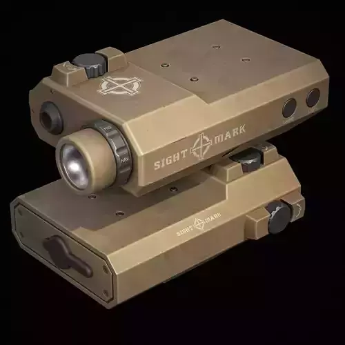 Sight Mark Laser Light Low-poly 3D model