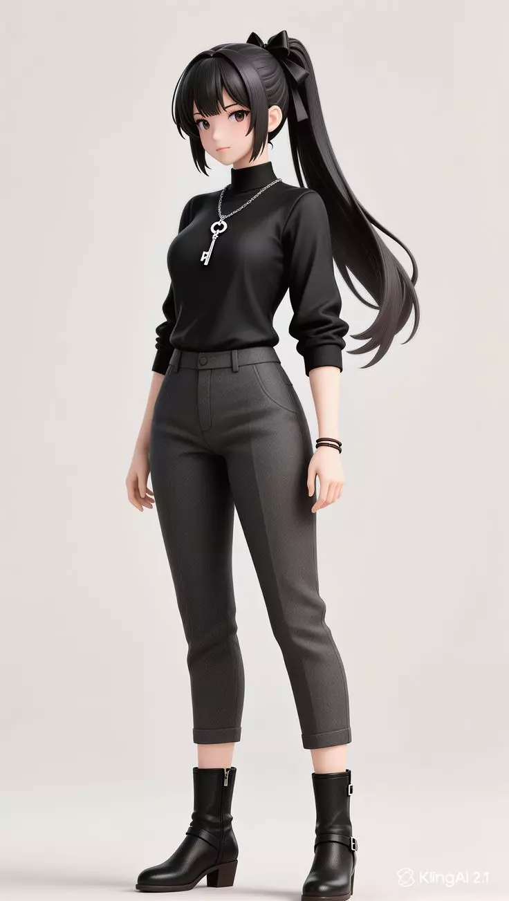 Setsuna Meiou Sailor Pluto Inspired Figurine 3D print model_0