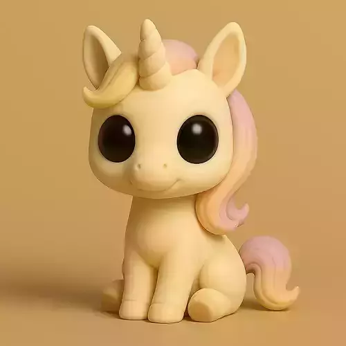 Unicornio Pop Eyes STL