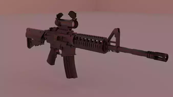 M4 Rifle model - Game Ready