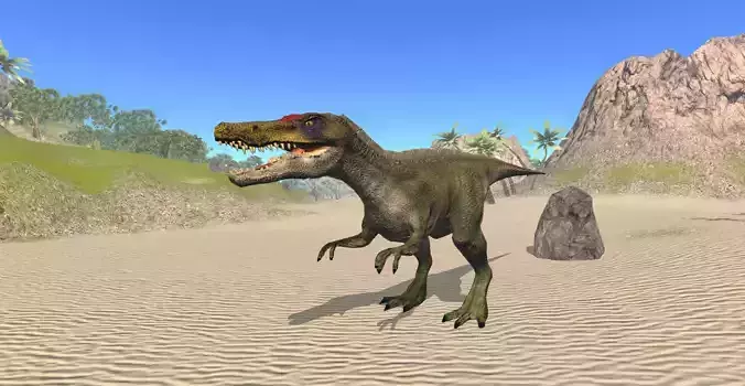 Baryonyx Animated Model