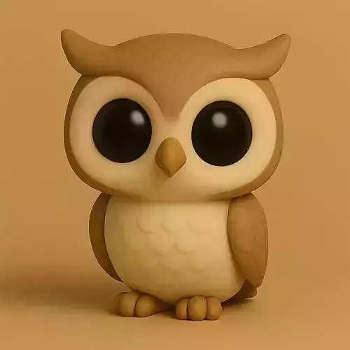 Buho Pop Eyes STL 3D print model