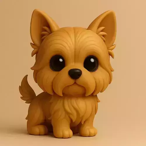 Yorkie Chibi STL