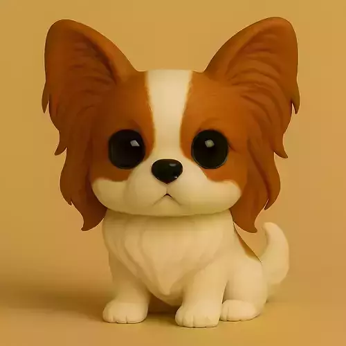 Papillon Chibi STL
