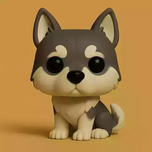 Malamute de Alaska Pop