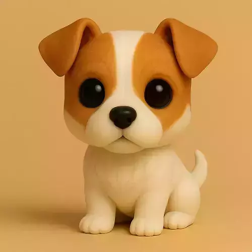Jack Russell Chibi STL