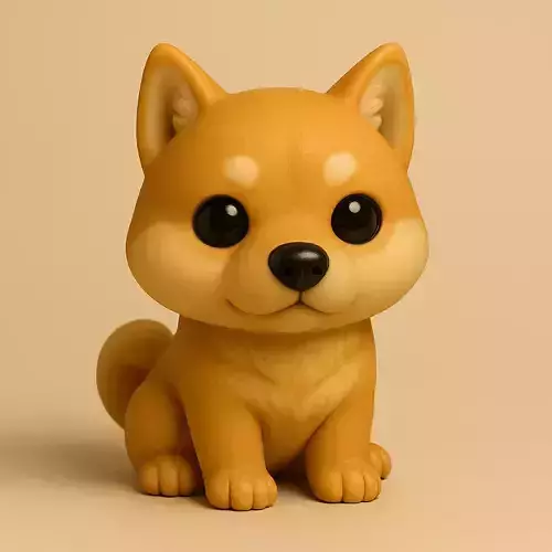 Chibi Shiba Dorado STL
