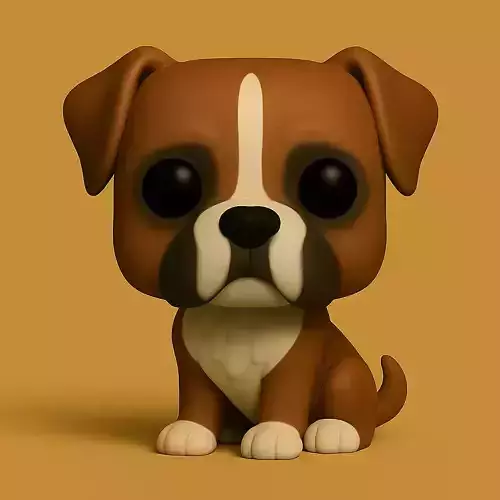 Boxer Pop STL 3D print model