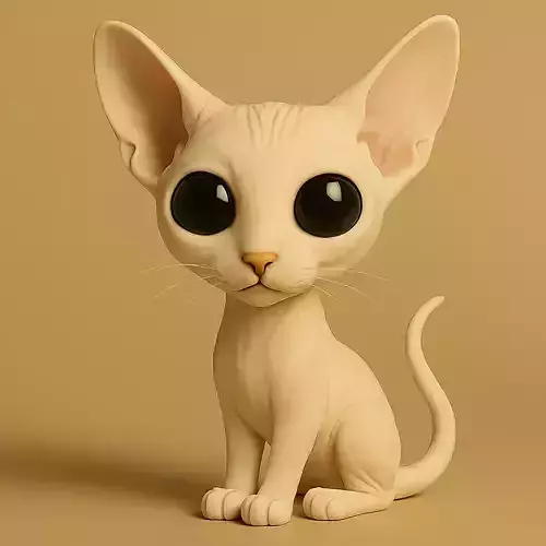 Peterbald Chibi STL