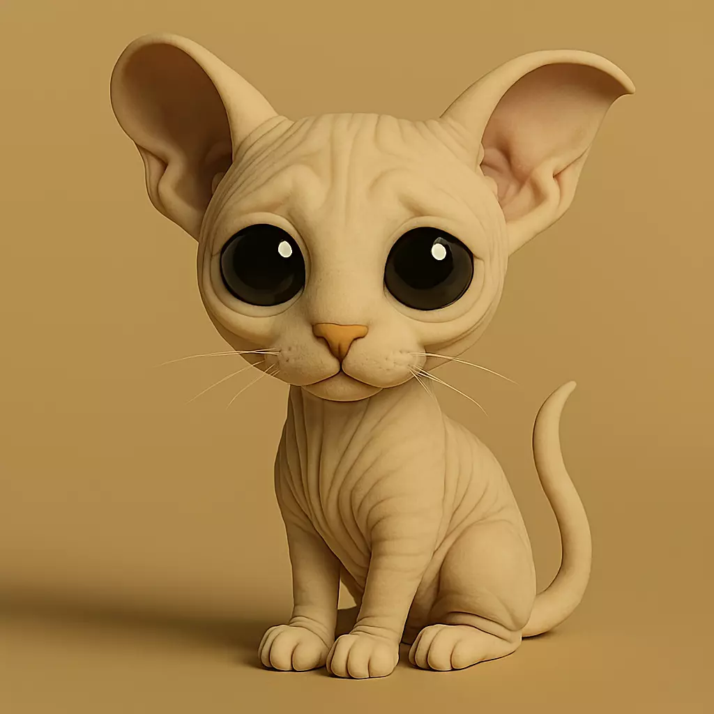 Levkoy Ucraniano Chibi STL 3D print model_0