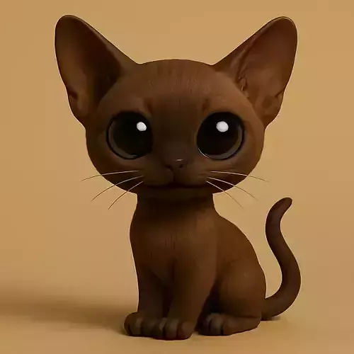Burmes Chibi STL 3D print model