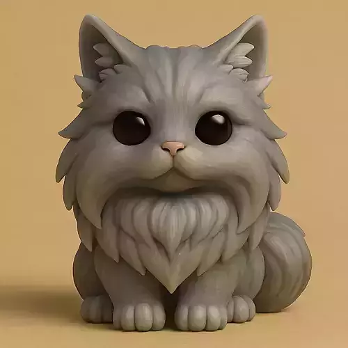 Bosque de Noruega Chibi STL 3D print model