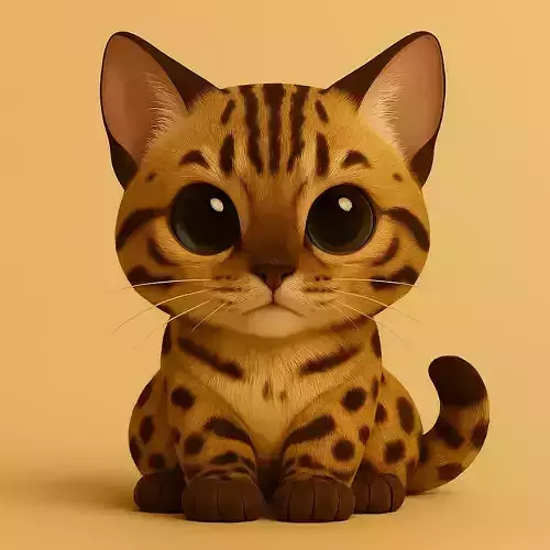 Bengali Chibi STL 3D print model