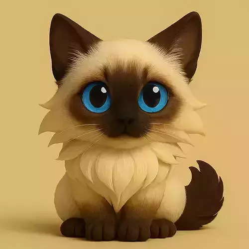 Balines Chibi STL 3D print model