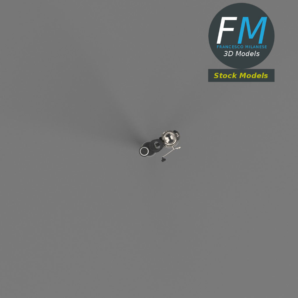 Fishing rod 3D model_6