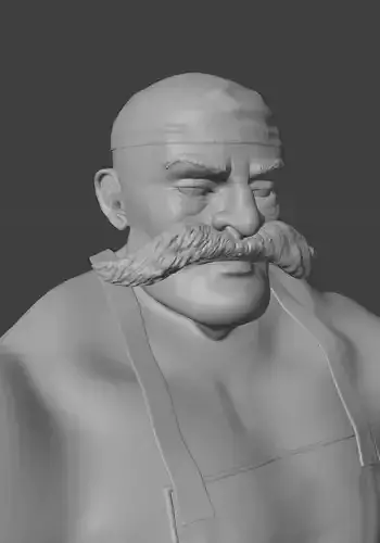 NPC Butcher character DnD figure RPG miniature