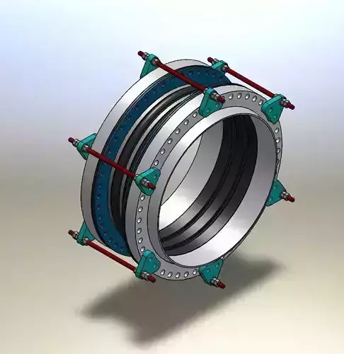 Rubber expansion joint 