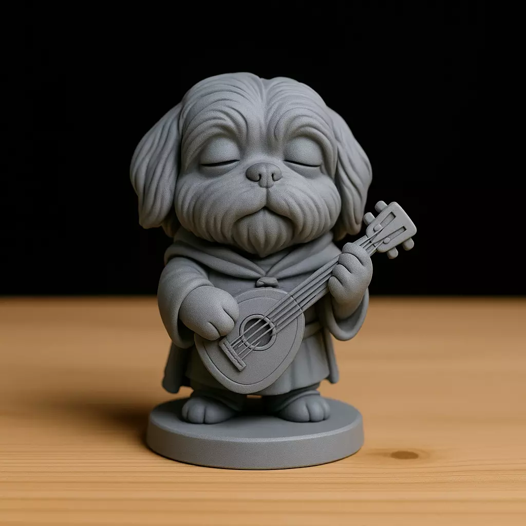 Shih Tzu Bardo STL 3D print model_0