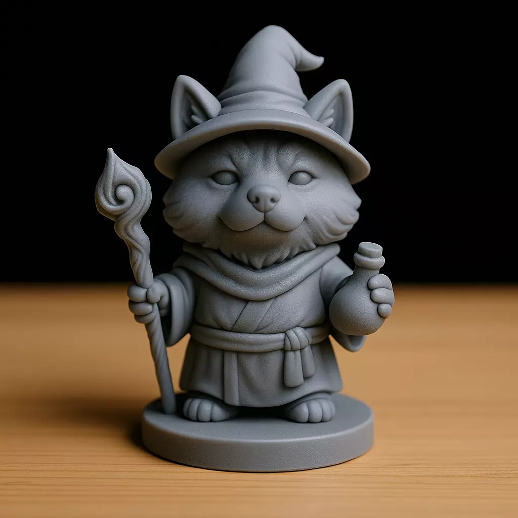 Shiba Dorado Mago STL 3D print model_0