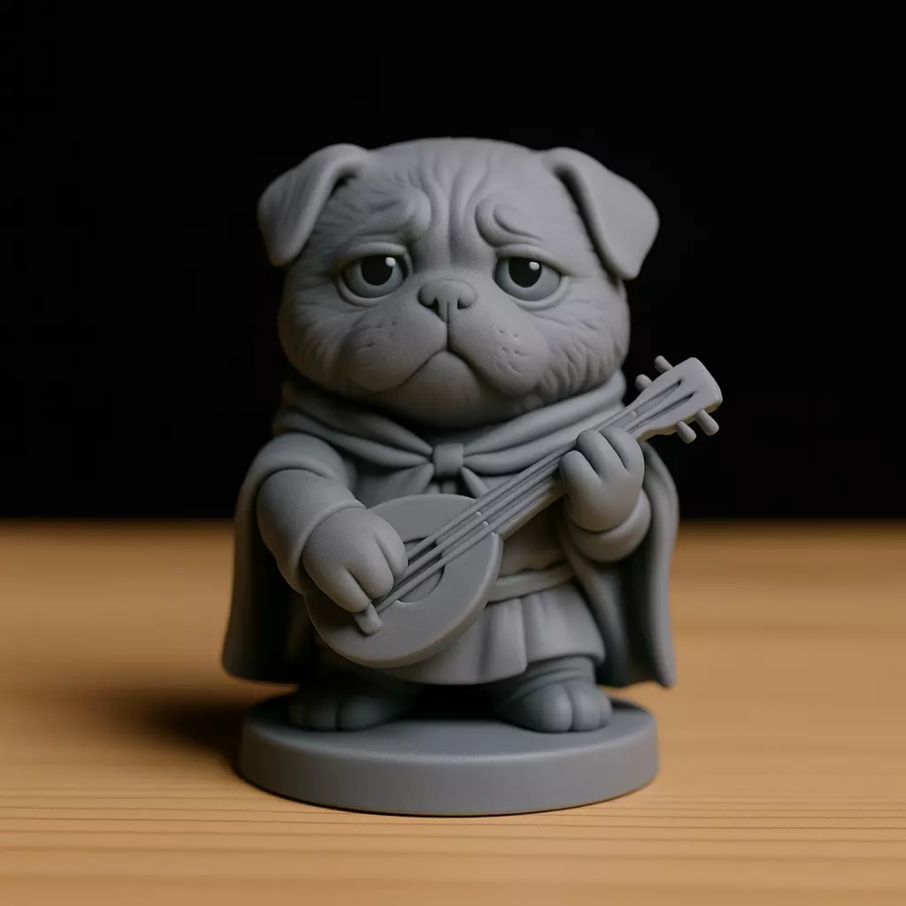 Scottish Fold Bardo STL 3D print model_0