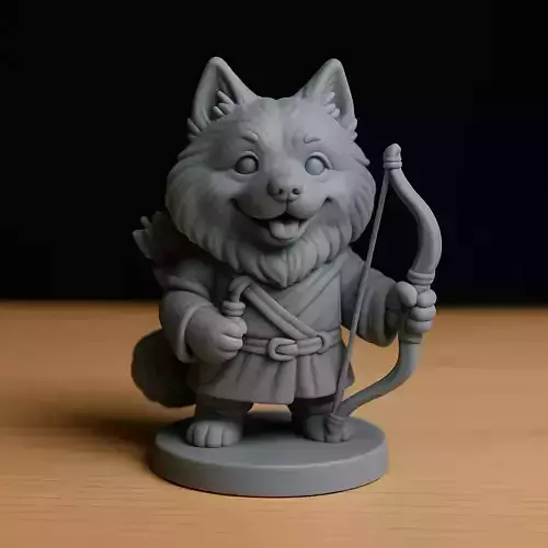 Samoyedo Arquero STL