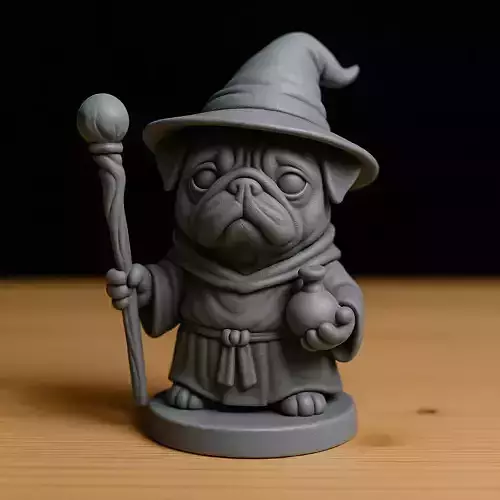 Pug Mago STL