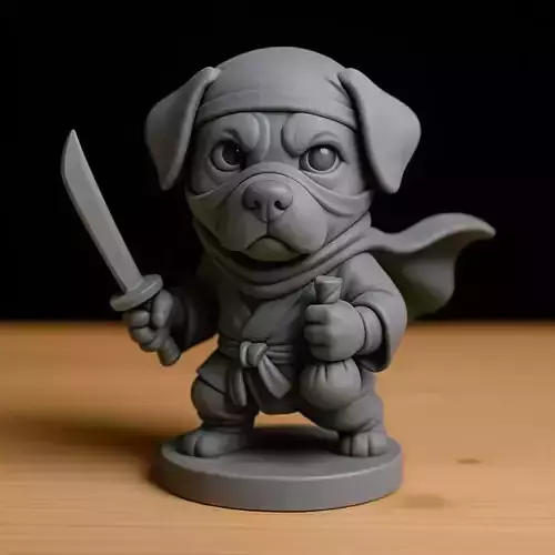 Labrador Ninja  STL