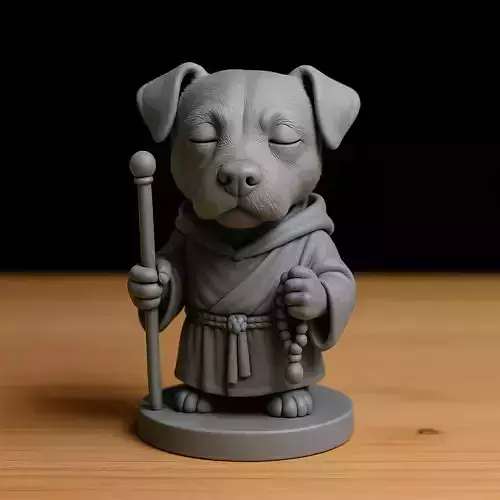 Jack Russell Monje  STL