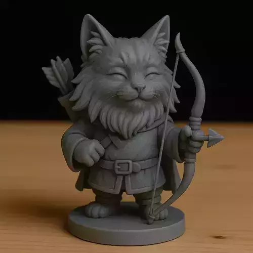 Bosque de Noruega Arquero STL