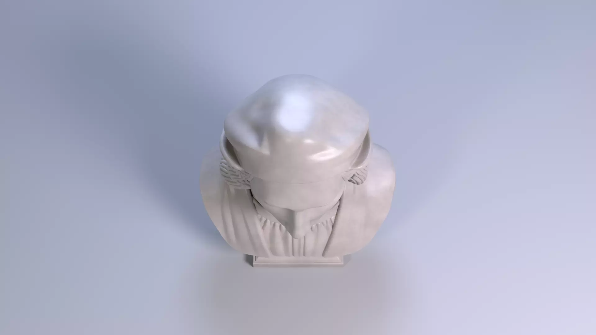 Raphael Bust Renaissance Genius Bust 3D Printable STL File 3D print model_8