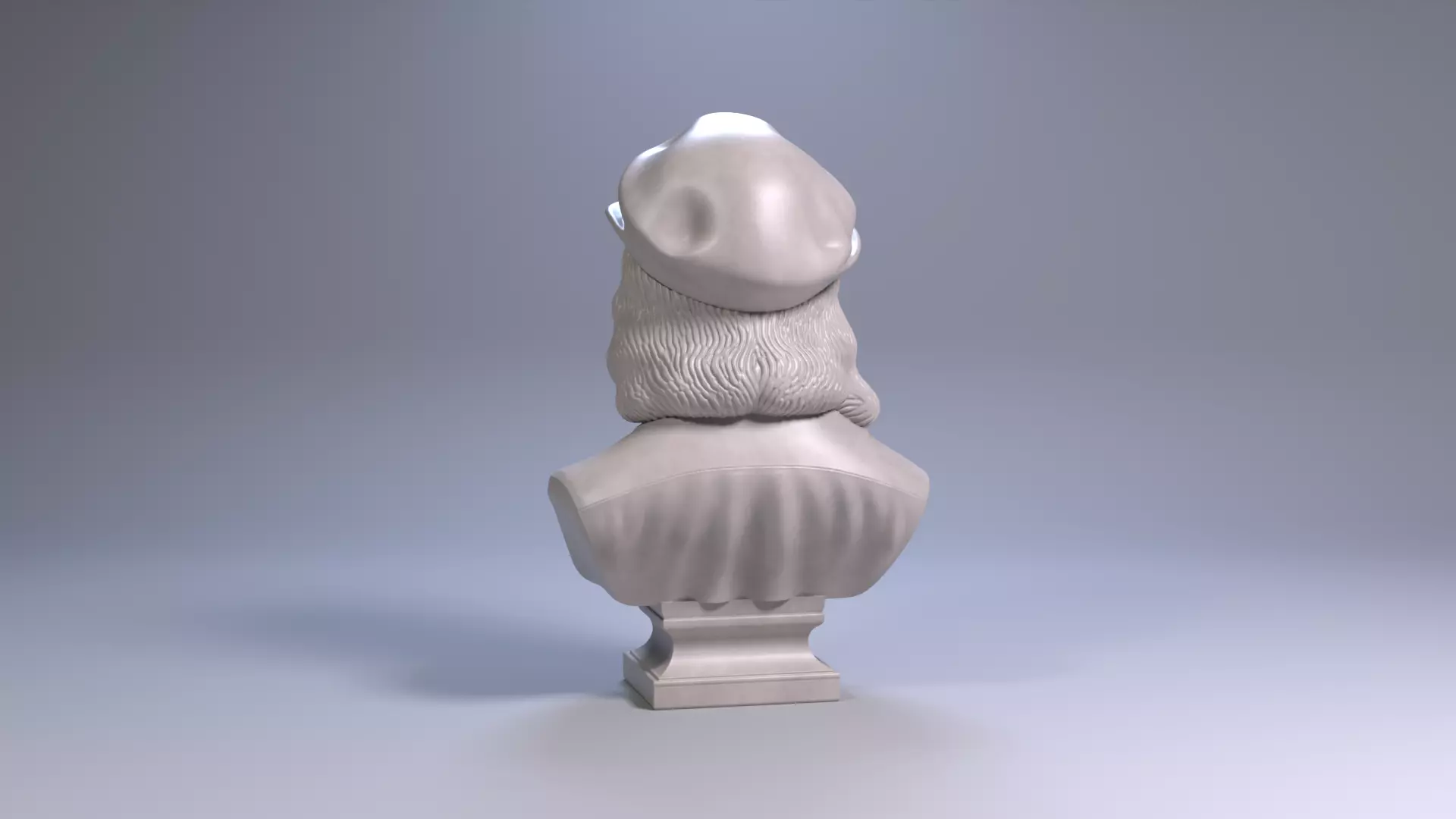 Raphael Bust Renaissance Genius Bust 3D Printable STL File 3D print model_18